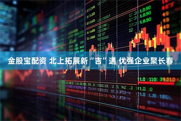 金股宝配资 北上拓展新“吉”遇 优强企业聚长春